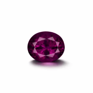 6 Ct oval Certified Rhodolite Garnet – Natural Jewelry-Grade Loose Gemstone