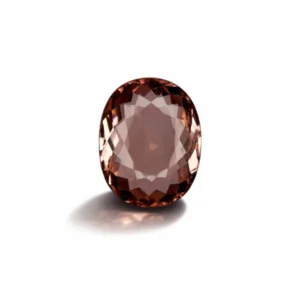 7.49 Ct peach Pink Tourmaline – oval cut Loose Gemstone