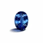 7.56 Carat Natural Tanzanite – oval Cut Blue Tanzanite Gemstone