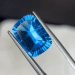 9.35 Ct Swiss Blue Topaz – Fancy Rectangular Cut Natural Loose Gemstone