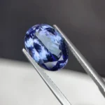 7.56 Carat Natural Tanzanite – oval Cut Blue Tanzanite Gemstone