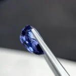 7.56 Carat Natural Tanzanite – oval Cut Blue Tanzanite Gemstone