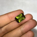 11.61 Ct Green Tourmaline – Mixed Cushion Cut Jewelry-Grade Loose Gemstone